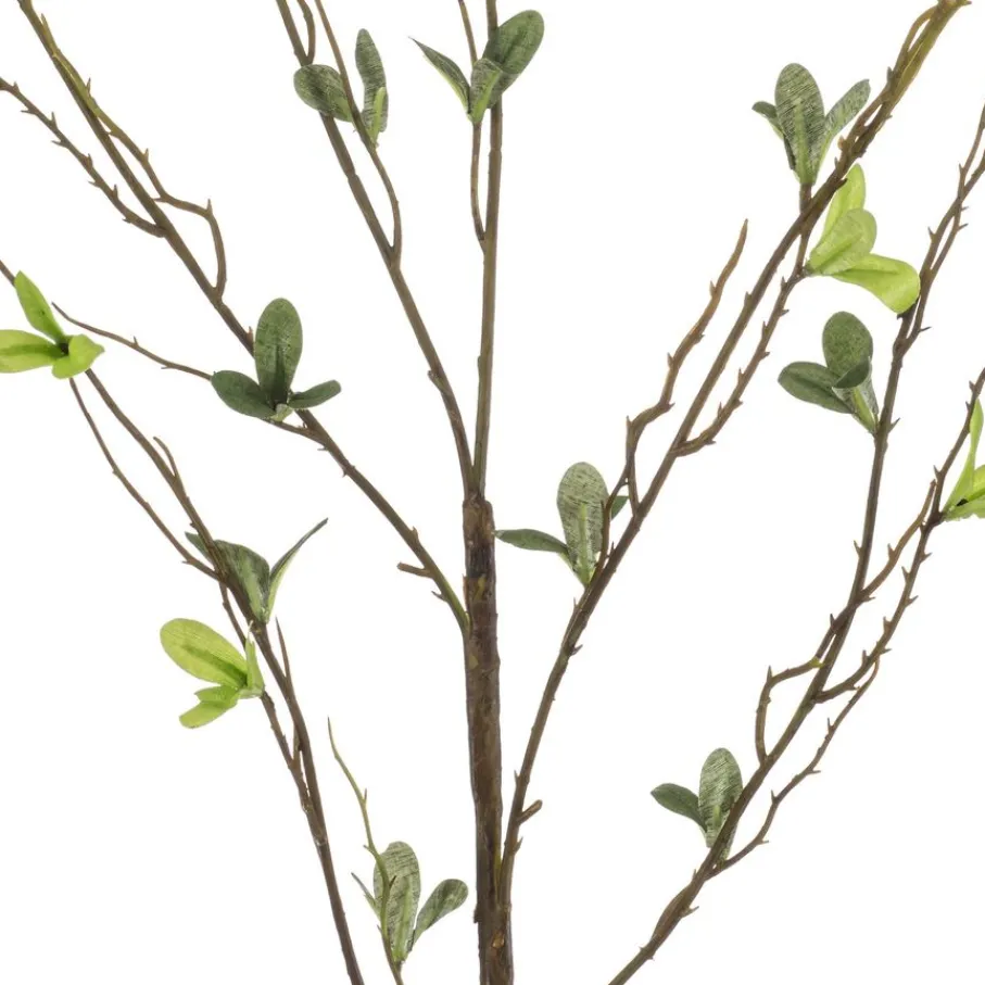 Kunstplanten & Bloemen< Kunsttak Salix Groen - 90 cm