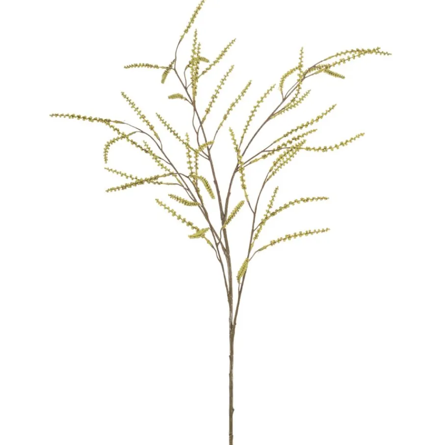 Kunstplanten & Bloemen< Kunsttak Tamarisk Groen - 100 cm