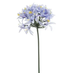 Kunstplanten & Bloemen< Kustbloem Agapanthus Blauw - 80 cm