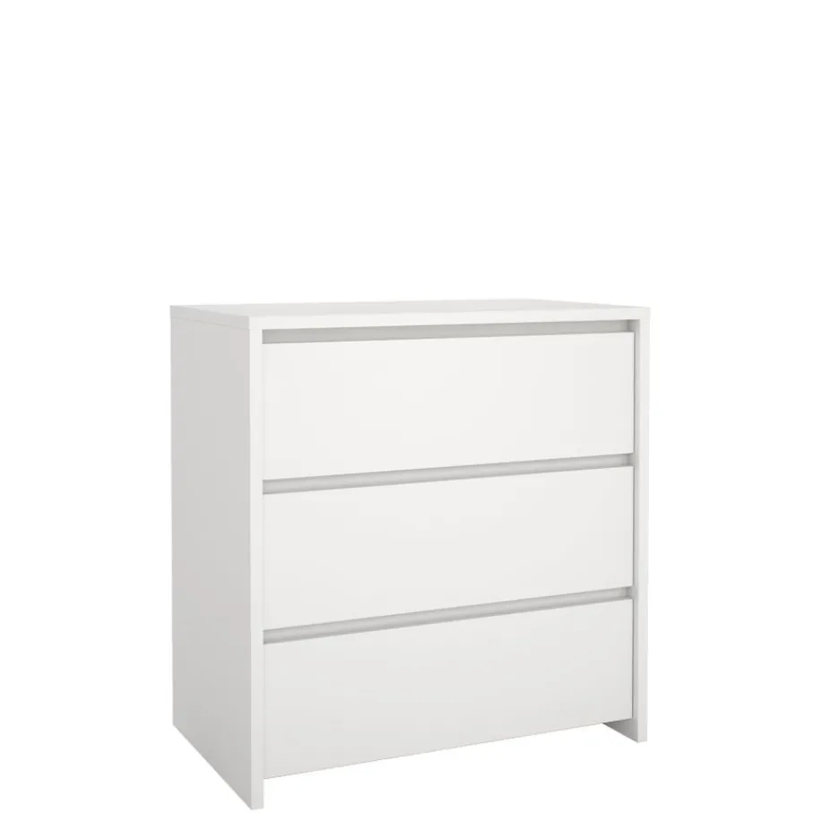 Opbergkasten< Ladekast Atlanta Wit - 80x84x48 cm