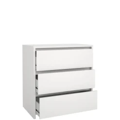 Opbergkasten< Ladekast Atlanta Wit - 80x84x48 cm
