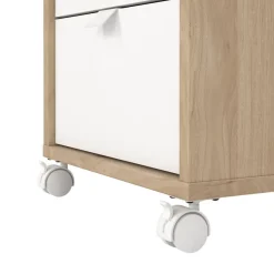 Opbergkasten< Ladekast Bram Eiken / Wit - 41x61x49 cm