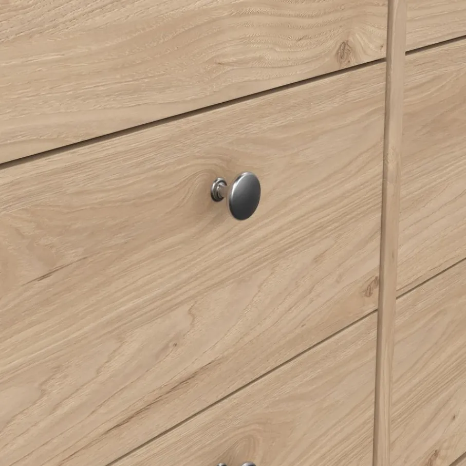 Ladekasten|Dressoirs< Ladekast Dallas Eiken - 160x80x39 cm