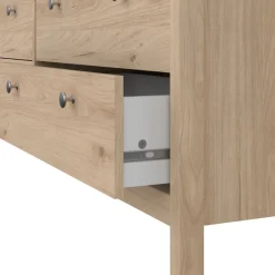 Ladekasten|Dressoirs< Ladekast Dallas Eiken - 160x80x39 cm