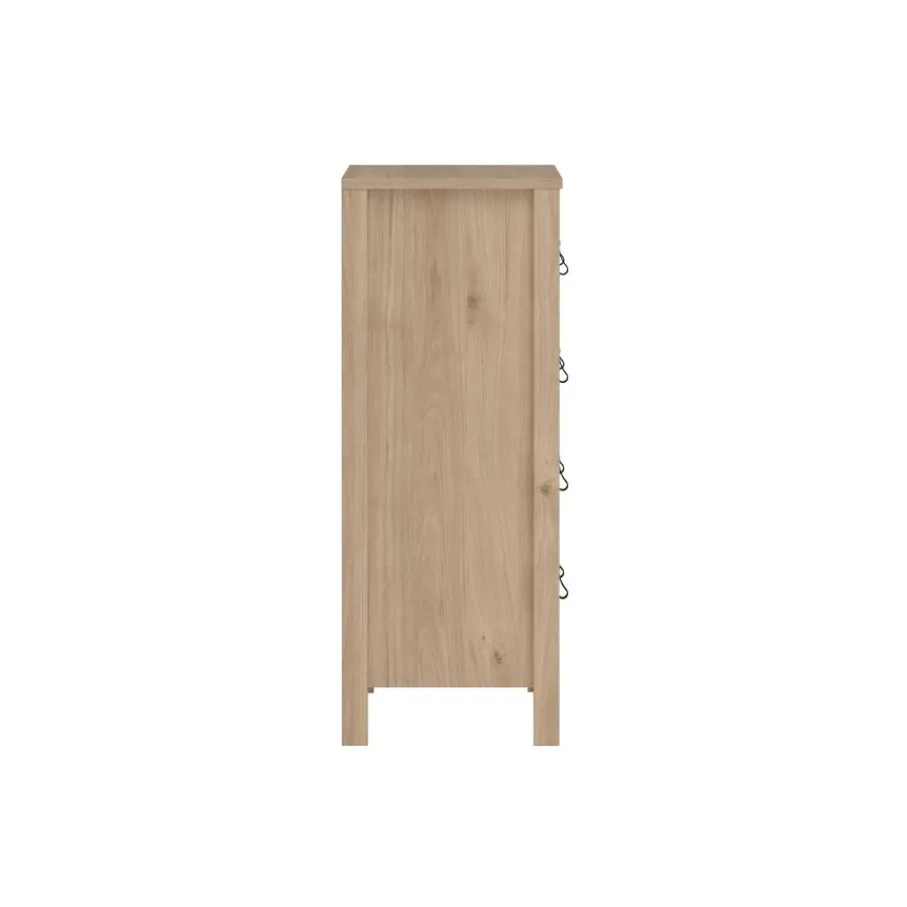 Opbergkasten< Ladekast Dallas Eiken - 83x99x39 cm