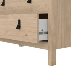 Opbergkasten< Ladekast Dallas Eiken - 84x80x39 cm