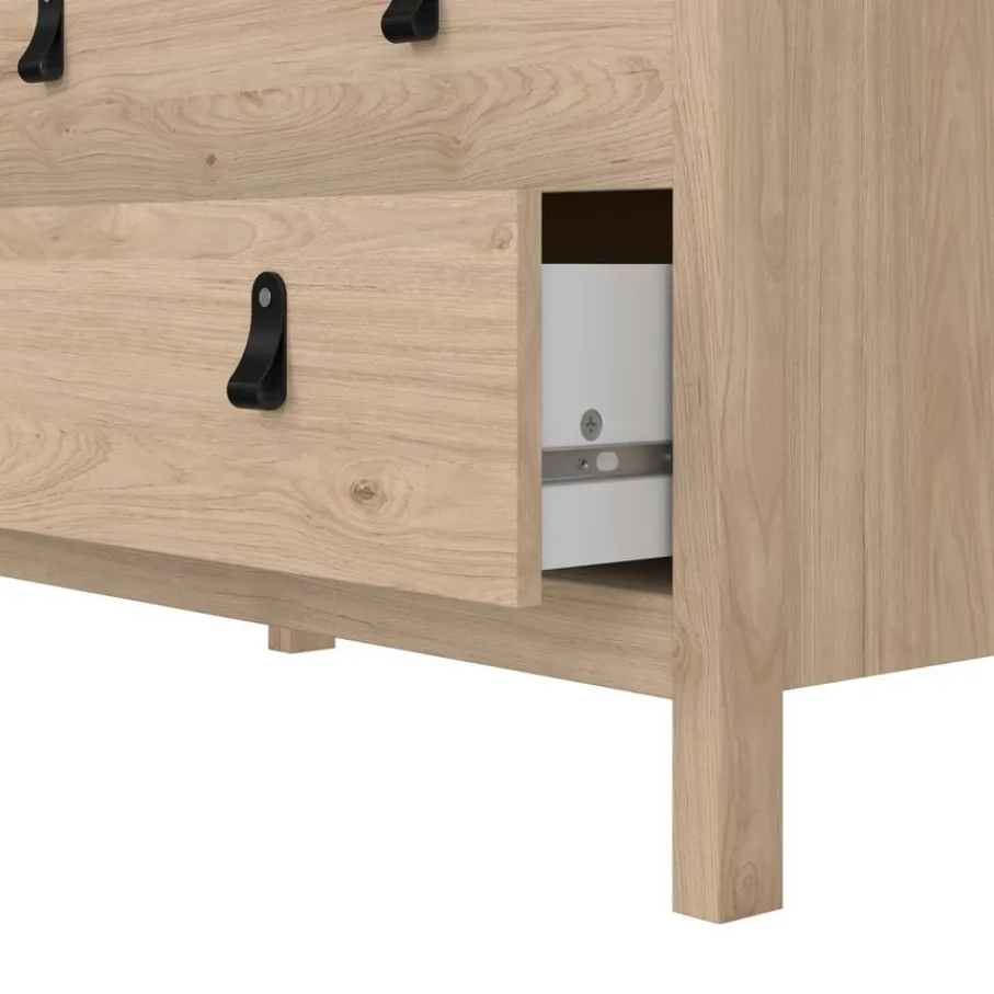 Opbergkasten< Ladekast Dallas Eiken - 84x80x39 cm