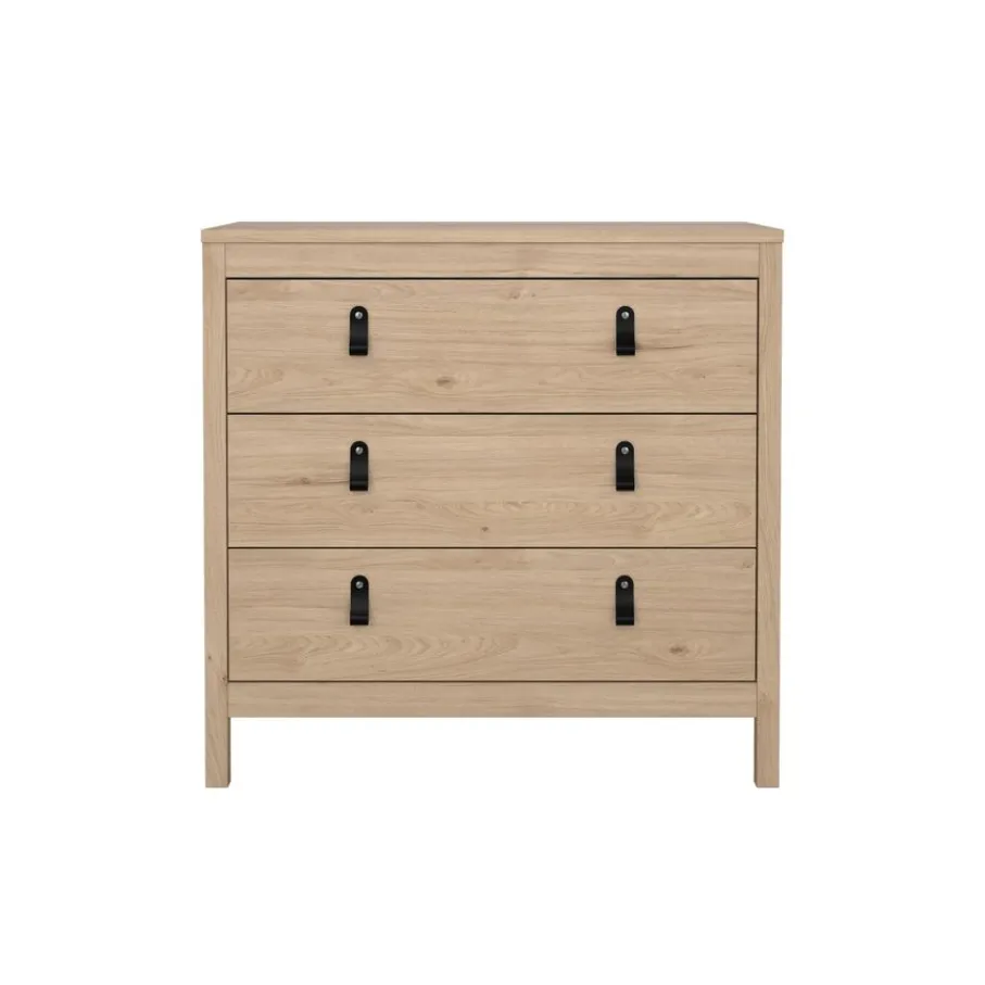 Opbergkasten< Ladekast Dallas Eiken - 84x80x39 cm