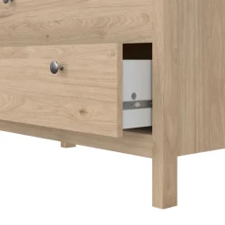 Opbergkasten< Ladekast Dallas Eiken - 84x80x39 cm