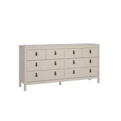 Ladekasten|Dressoirs< Ladekast Dallas Taupe - 160x80x39 cm
