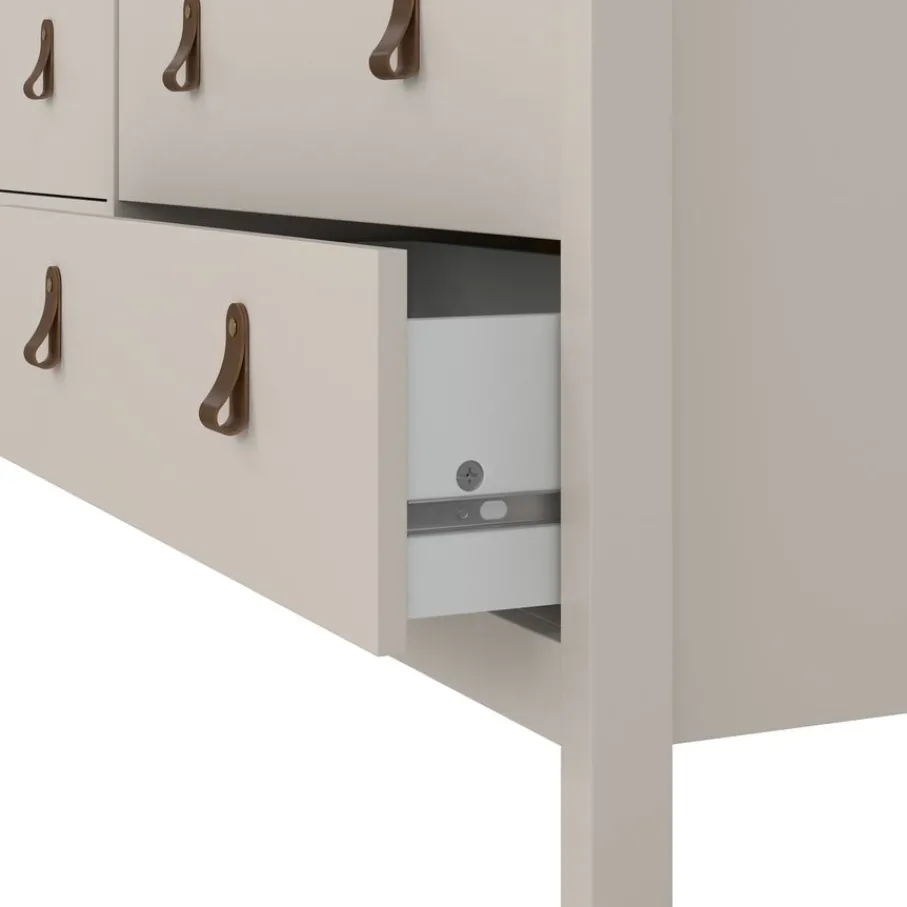 Ladekasten|Dressoirs< Ladekast Dallas Taupe - 160x80x39 cm