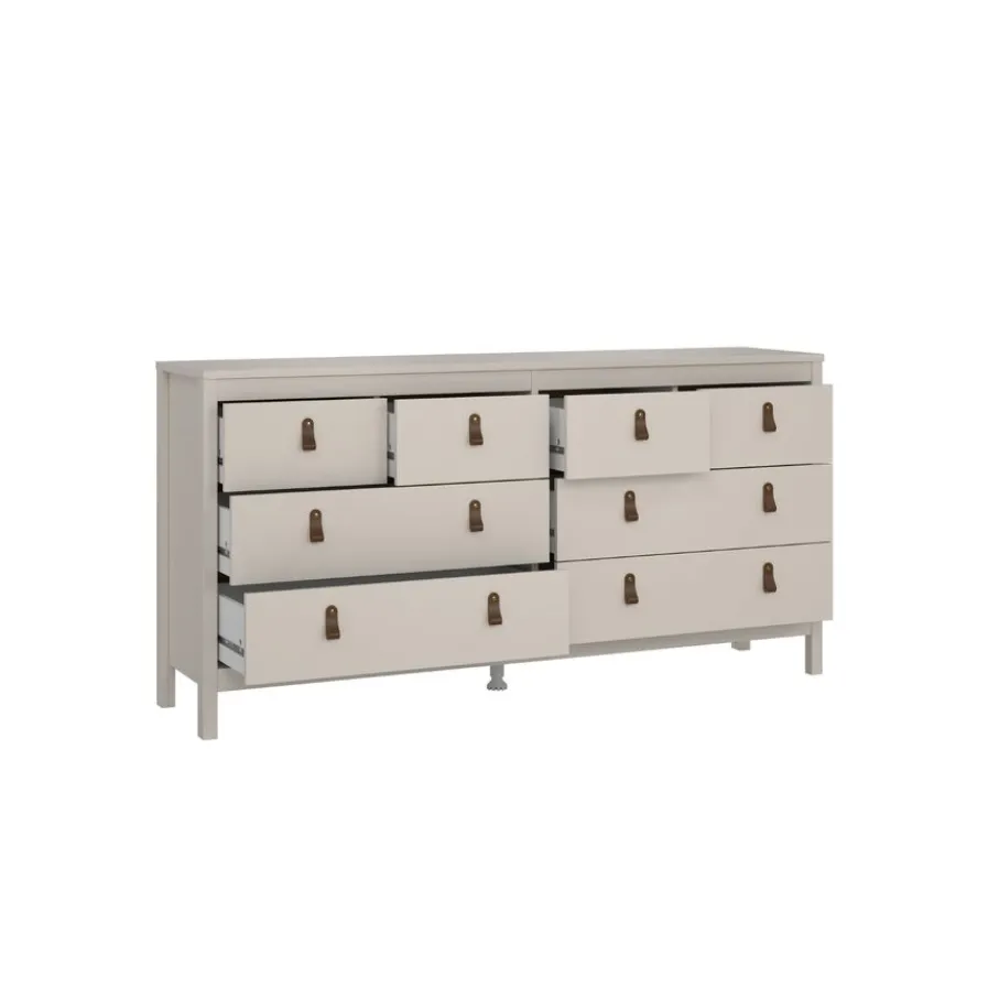 Ladekasten|Dressoirs< Ladekast Dallas Taupe - 160x80x39 cm