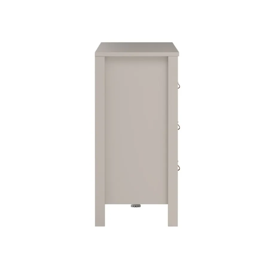Ladekasten|Dressoirs< Ladekast Dallas Taupe - 160x80x39 cm