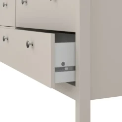 Ladekasten|Dressoirs< Ladekast Dallas Taupe - 160x80x39 cm