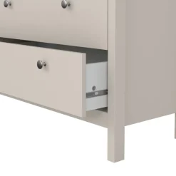Opbergkasten< Ladekast Dallas Taupe - 83x99x39 cm
