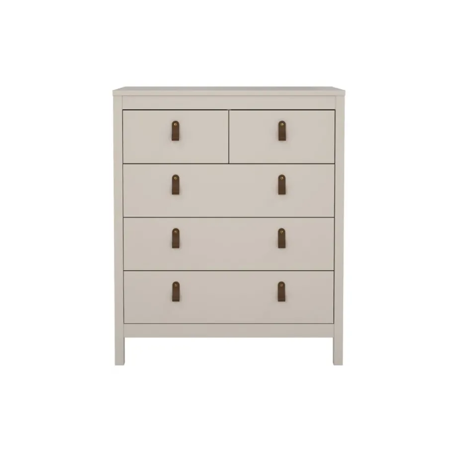 Opbergkasten< Ladekast Dallas Taupe - 83x99x39 cm
