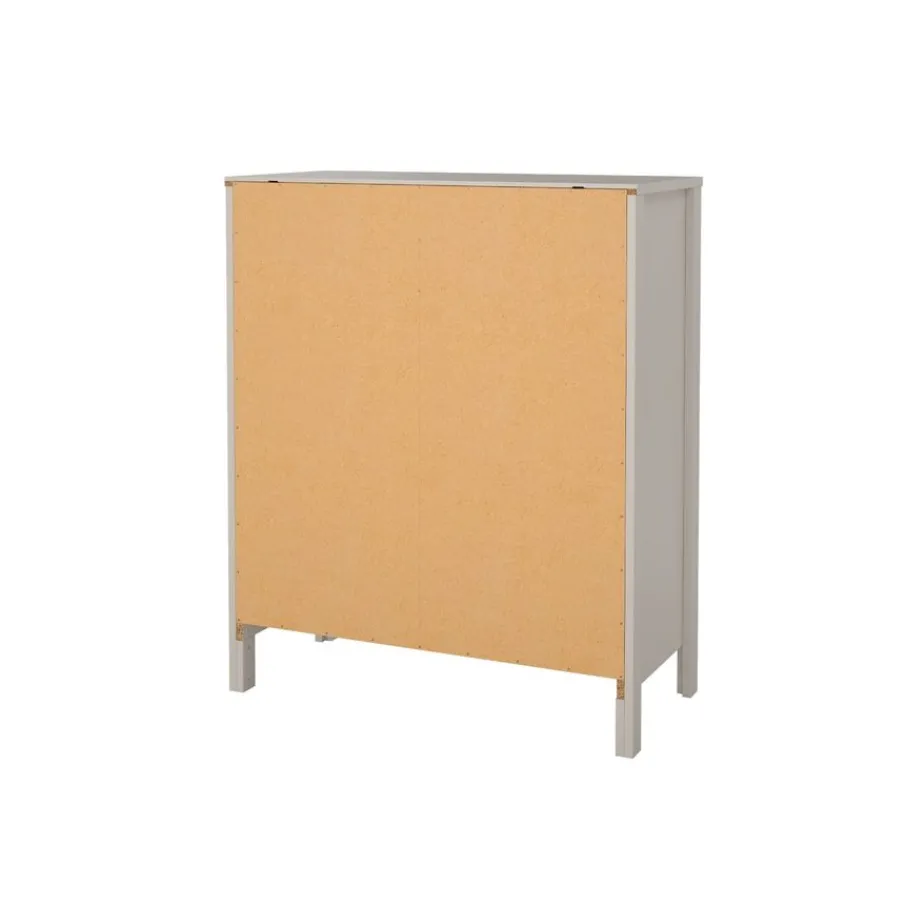 Opbergkasten< Ladekast Dallas Taupe - 83x99x39 cm