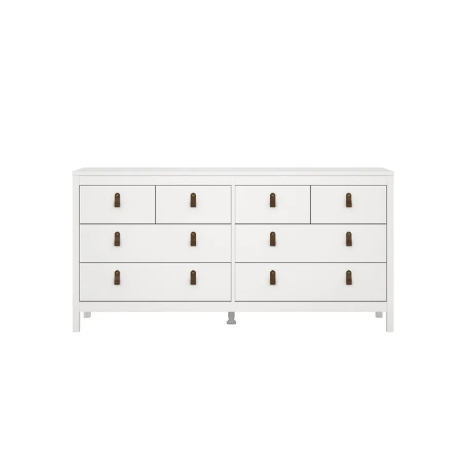Ladekasten|Dressoirs< Ladekast Dallas Wit - 160x80x39 cm