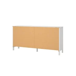 Ladekasten|Dressoirs< Ladekast Dallas Wit - 160x80x39 cm