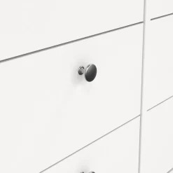 Ladekasten|Dressoirs< Ladekast Dallas Wit - 160x80x39 cm