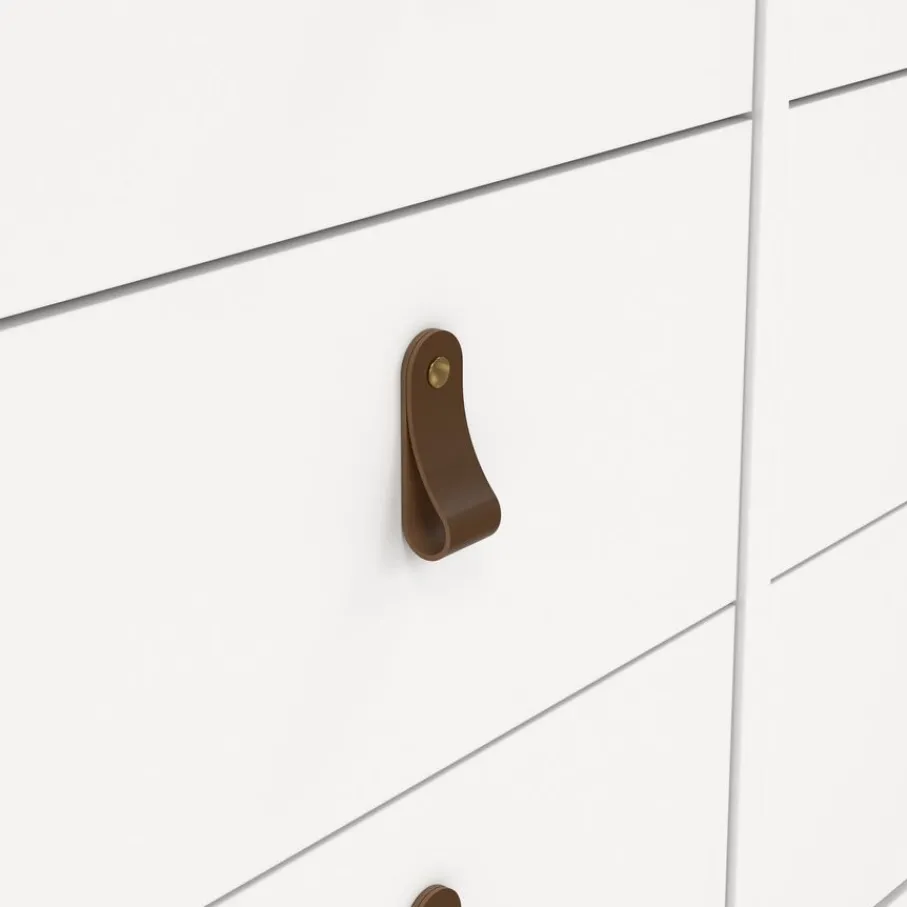 Ladekasten|Dressoirs< Ladekast Dallas Wit - 160x80x39 cm