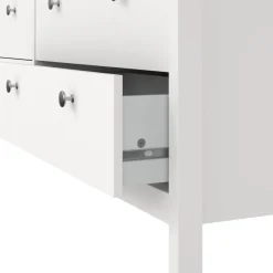 Ladekasten|Dressoirs< Ladekast Dallas Wit - 160x80x39 cm