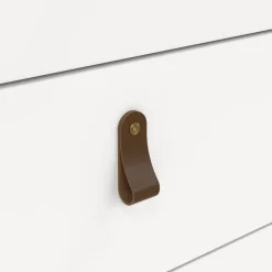 Opbergkasten< Ladekast Dallas Wit - 83x99x39 cm