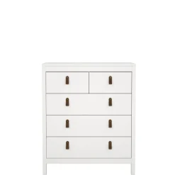 Opbergkasten< Ladekast Dallas Wit - 83x99x39 cm