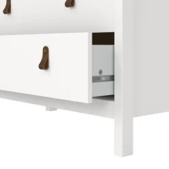 Opbergkasten< Ladekast Dallas Wit - 84x80x39 cm