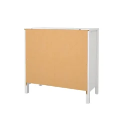 Opbergkasten< Ladekast Dallas Wit - 84x80x39 cm