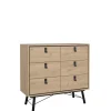 Opbergkasten< Ladekast Denver Eiken - 102x95x40 cm