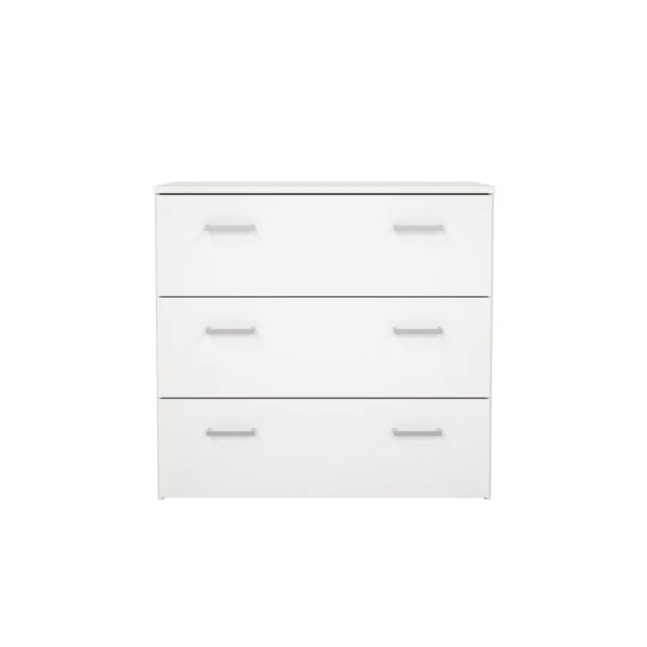 Ladekasten< Ladekast Harper Wit - 75x70x36 cm