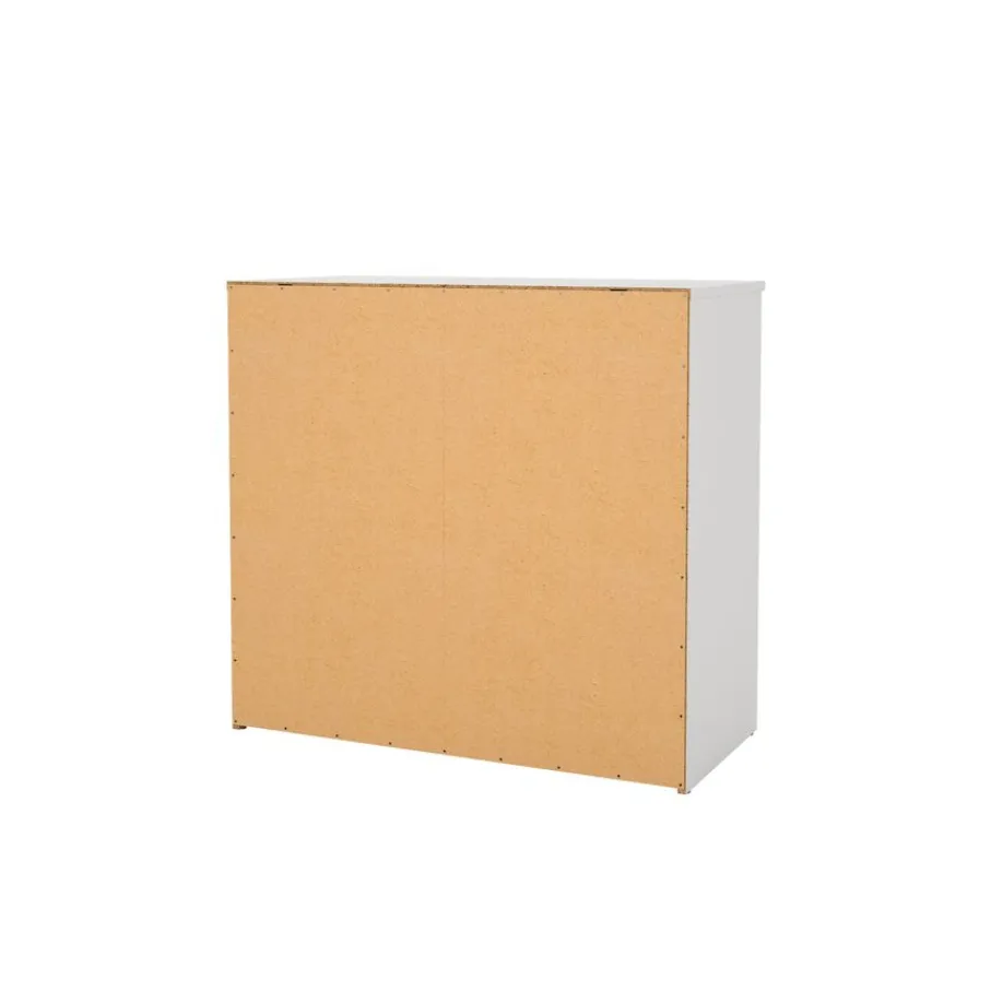 Ladekasten< Ladekast Harper Wit - 75x70x36 cm