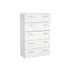 Ladekasten< Ladekast Harper Wit - 75x115x36 cm