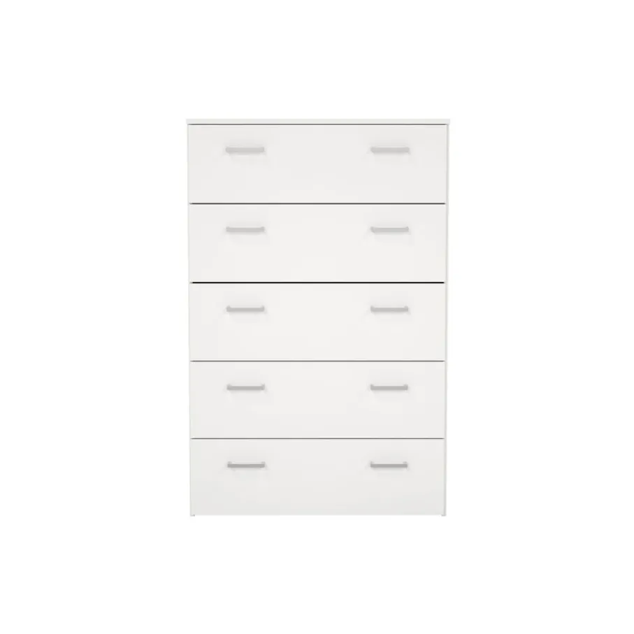 Ladekasten< Ladekast Harper Wit - 75x115x36 cm