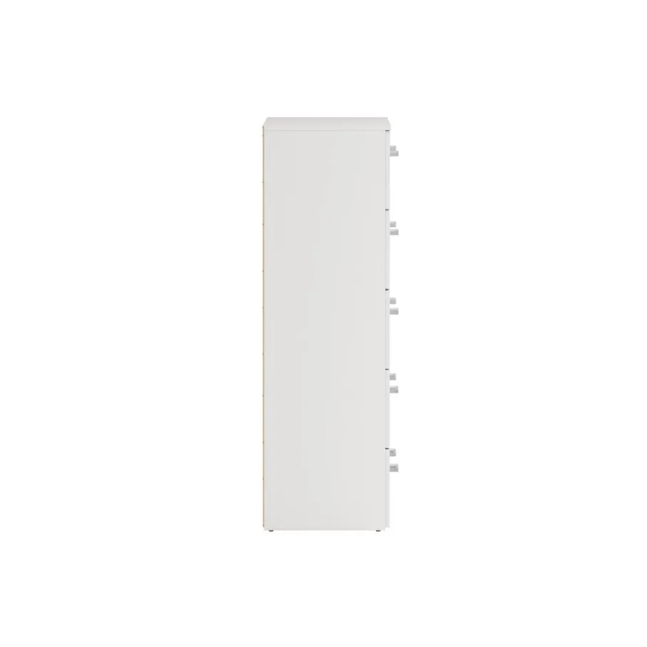 Ladekasten< Ladekast Harper Wit - 75x115x36 cm