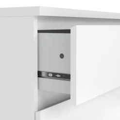 Opbergkasten< Ladekast Luna Hoogglans Wit - 77x71x50 cm