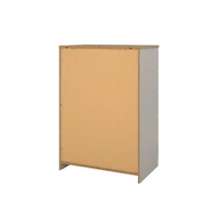 Opbergkasten< Ladekast Luna Taupe / Eiken - 77x112x50 cm