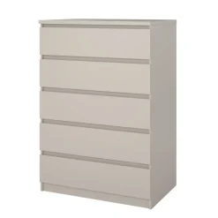 Ladekasten< Ladekast Luna Taupe - 77x112x50 cm