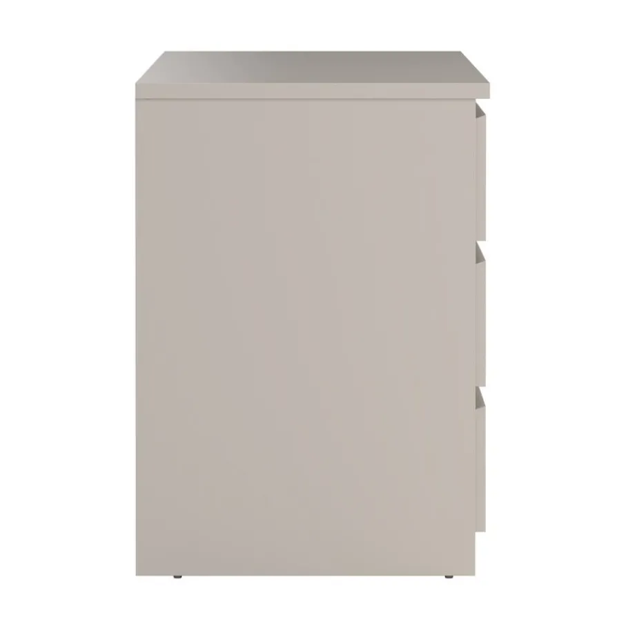 Opbergkasten< Ladekast Luna Taupe - 154x71x50 cm