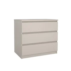 Opbergkasten< Ladekast Luna Taupe - 77x71x50 cm