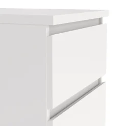Opbergkasten< Ladekast Luna Wit - 41x112x50 cm