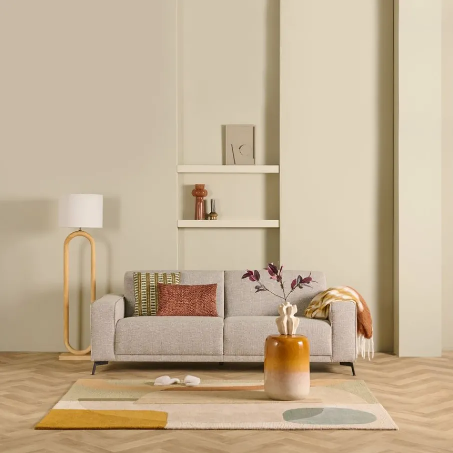 Bijzettafels<Light - Living Light & Living Bijzettafel Franca Oker - Ø 34 cm