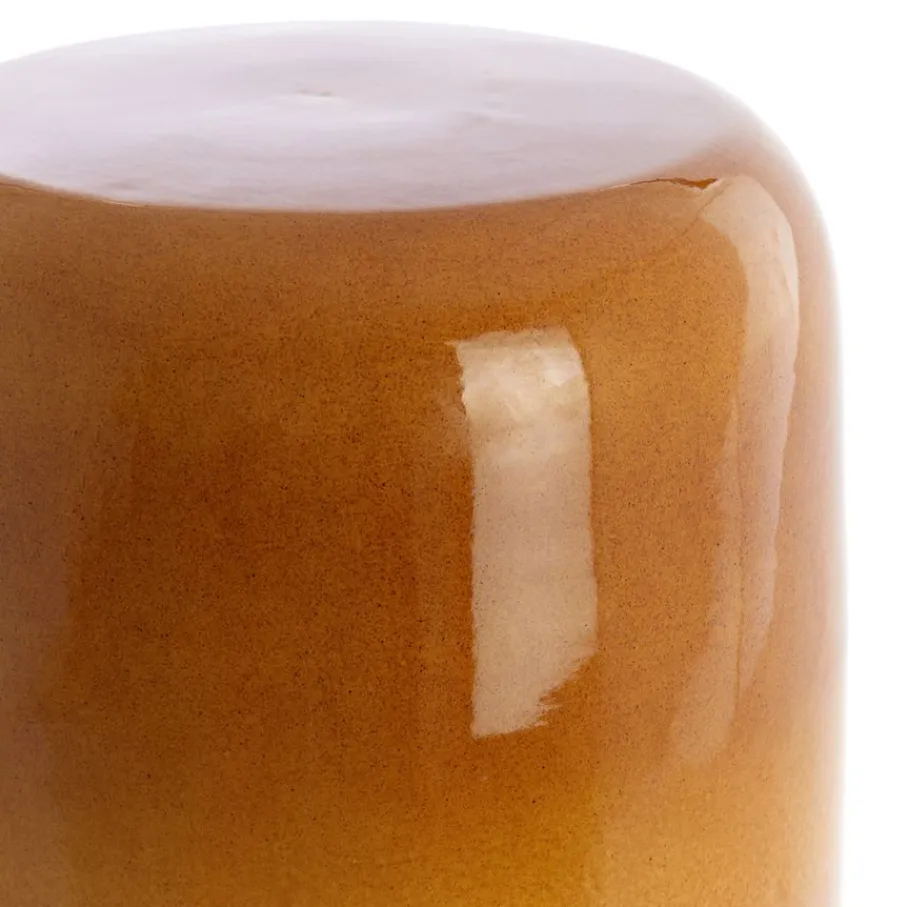 Bijzettafels<Light - Living Light & Living Bijzettafel Franca Oker - Ø 34 cm