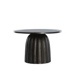 Bijzettafels<Light - Living Light & Living Bijzettafel Veglia Donkerbruin - Ø 60 cm