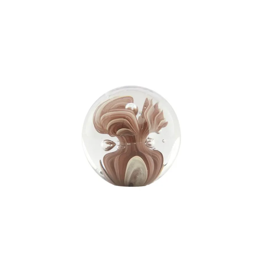 Decoratie Beelden<Light - Living Light & Living Deco Beeld Breon Bruin - Ø 10 cm