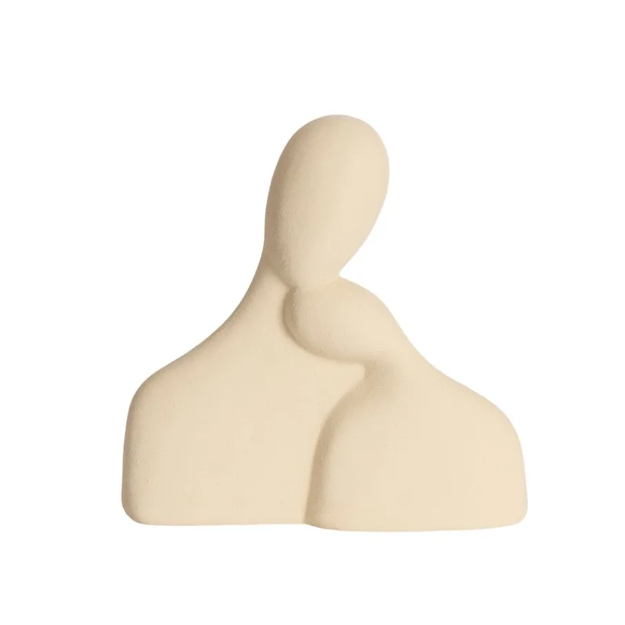 Decoratie Beelden<Light - Living Light & Living Deco Beeld Soline Crème - 24 cm hoog