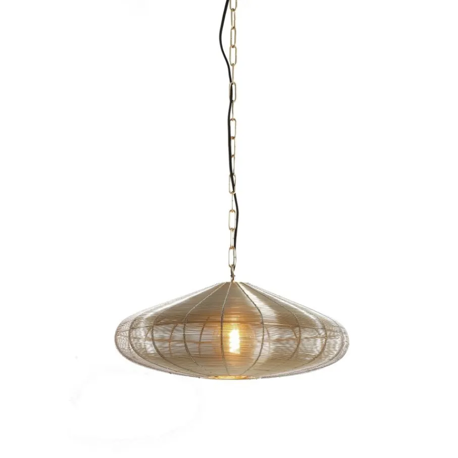 Hanglampen<Light - Living Light & living Hanglamp Bahoto Goud - E27 - Ø 51 cm