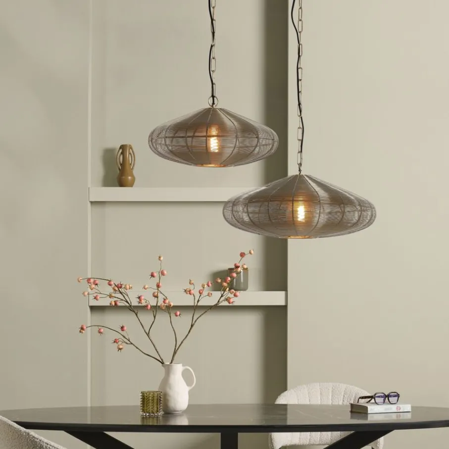 Hanglampen<Light - Living Light & living Hanglamp Bahoto Goud - E27 - Ø 51 cm