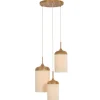 Hanglampen<Light - Living Light & Living Hanglamp Danialo Naturel - 3 x E27 - Ø 35 cm